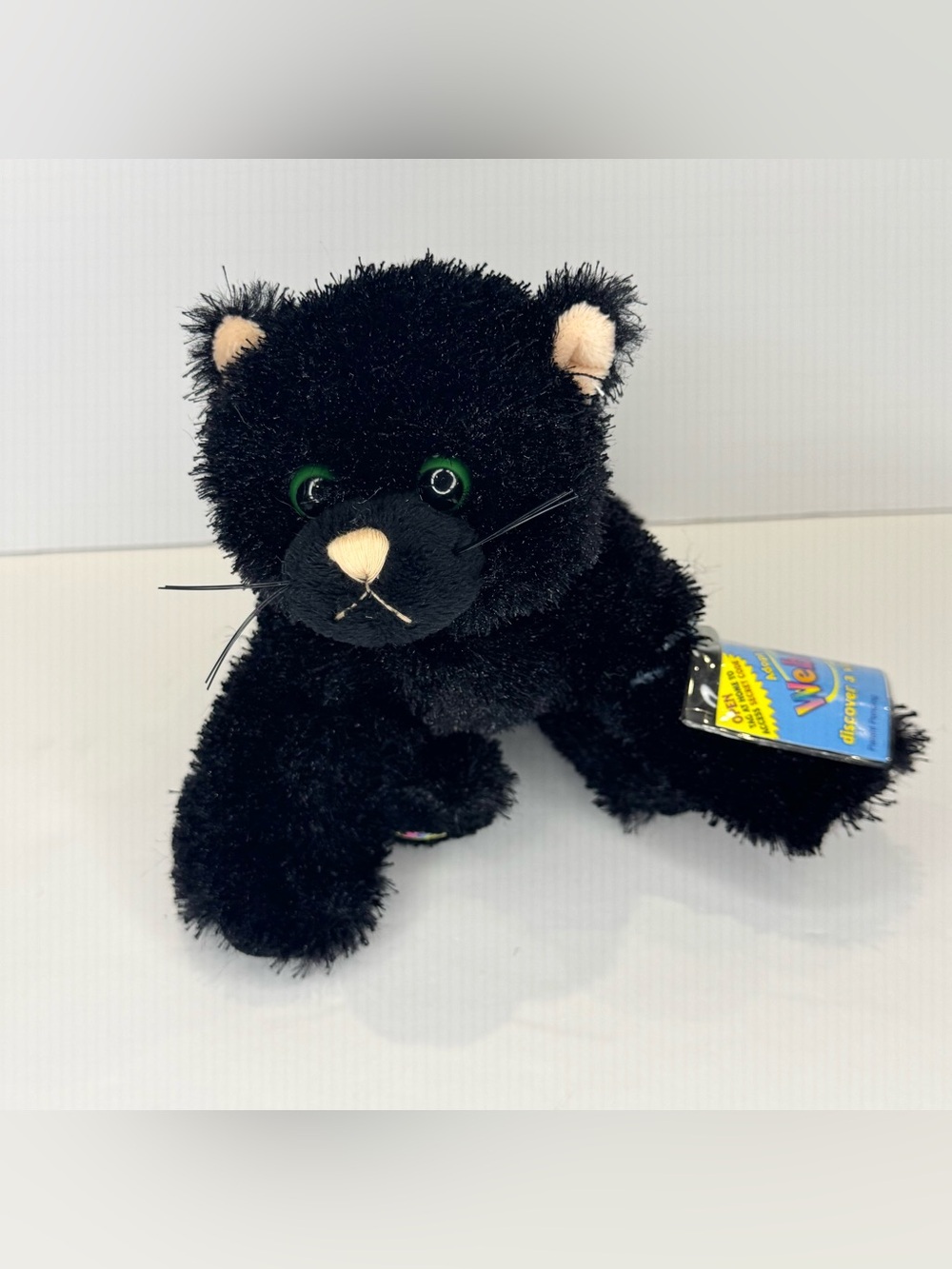 NEW Webkinz Ganz Black Cat Kitty HM135 Sealed Code